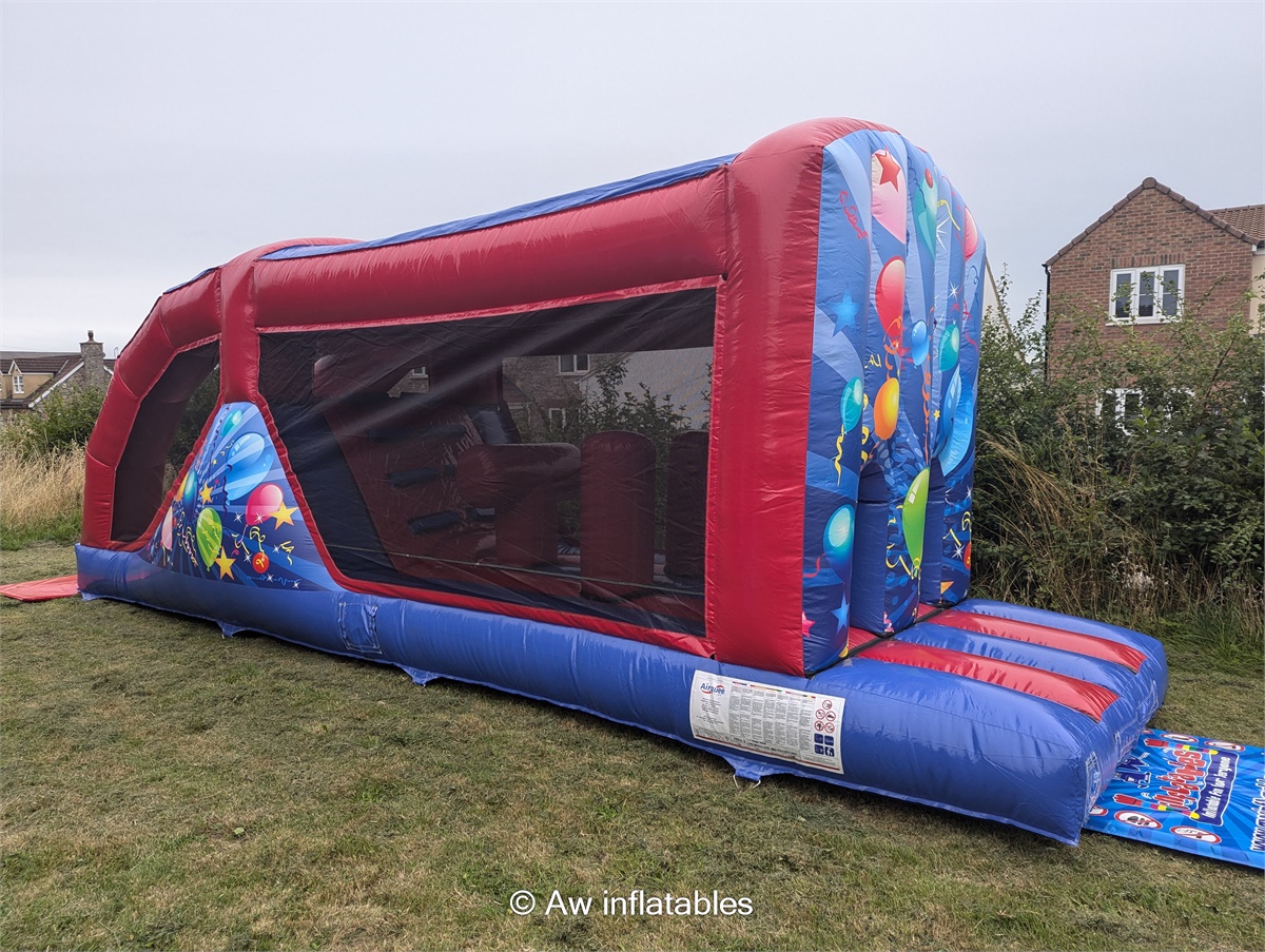28ft Party Time Fun Run Hire in Somerset & Bristol | AW Inflatables
