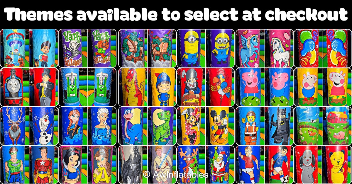 Funtastic Bounce, Slide & Run Package Bouncy Castle & Soft play Hire