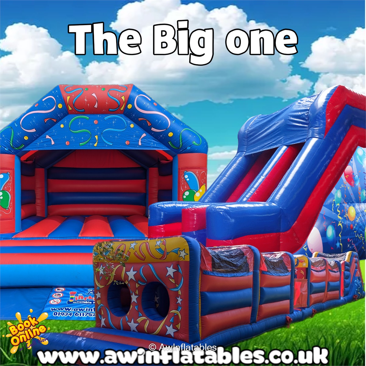 The Big One! Best Bouncy Castle & Soft play Hire service in Weston