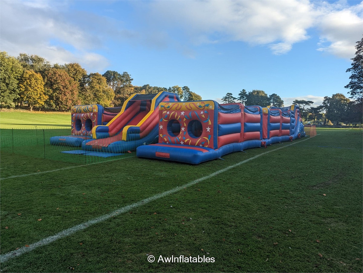 Ultimate Assault Cource Best Bouncy Castle & Soft play Hire service